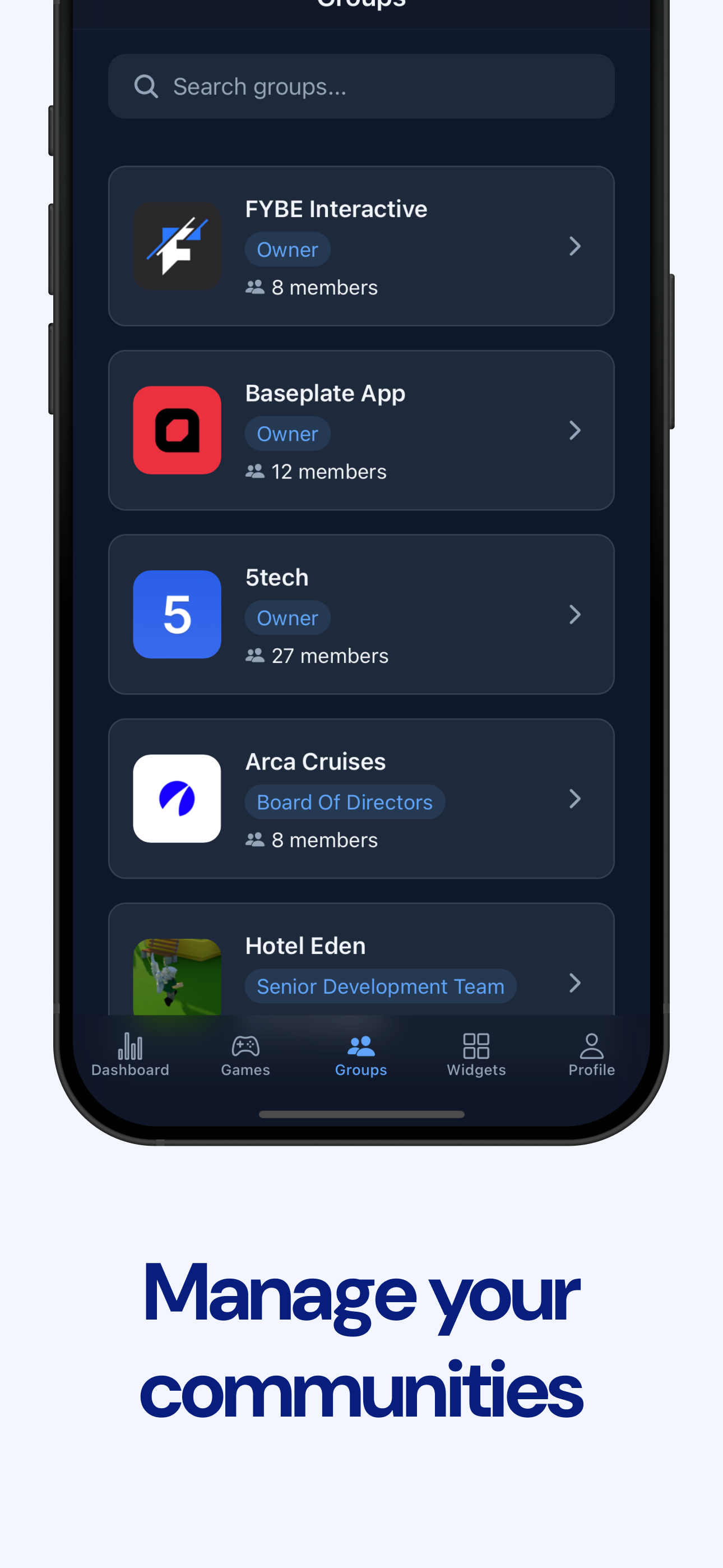 Group Management